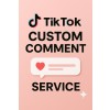 틱톡 커스텀 댓글 서비스